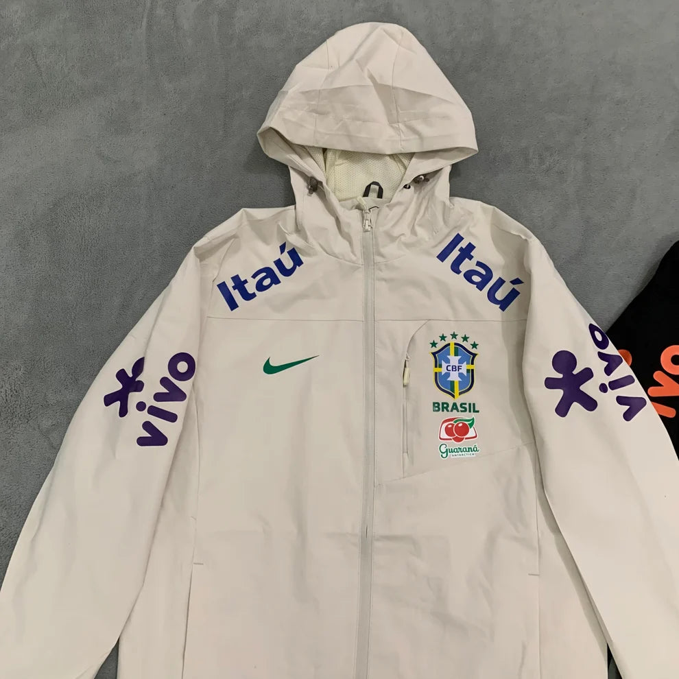 Brazil Nike Vestes Windbreaker beige