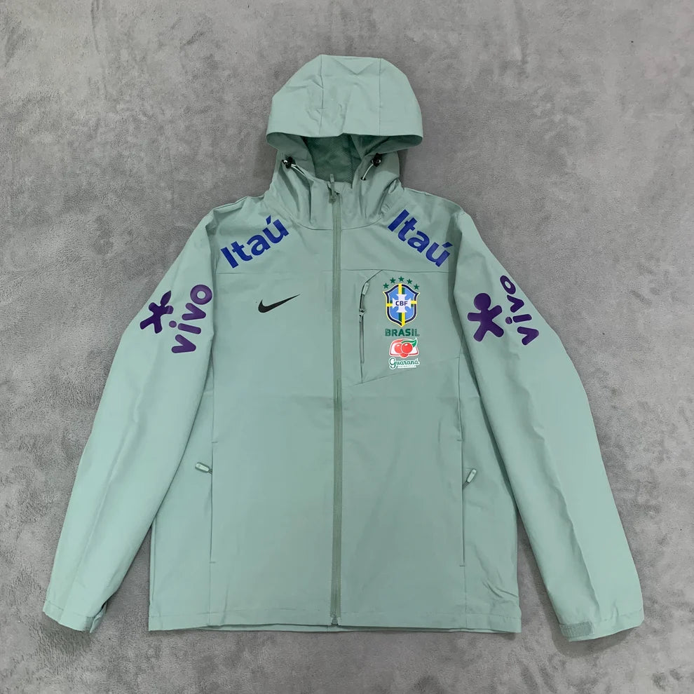 Brazil Nike Veste Windbreaker Vert