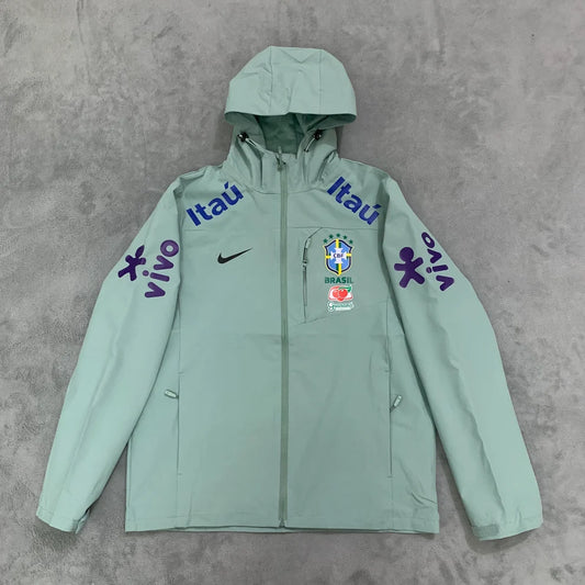 Brazil Nike Veste Windbreaker Vert