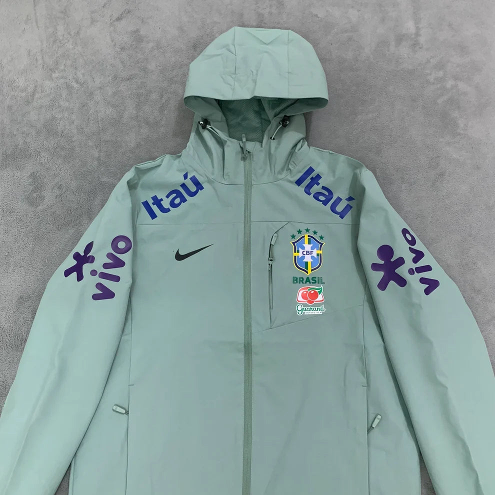 Brazil Nike Veste Windbreaker Vert