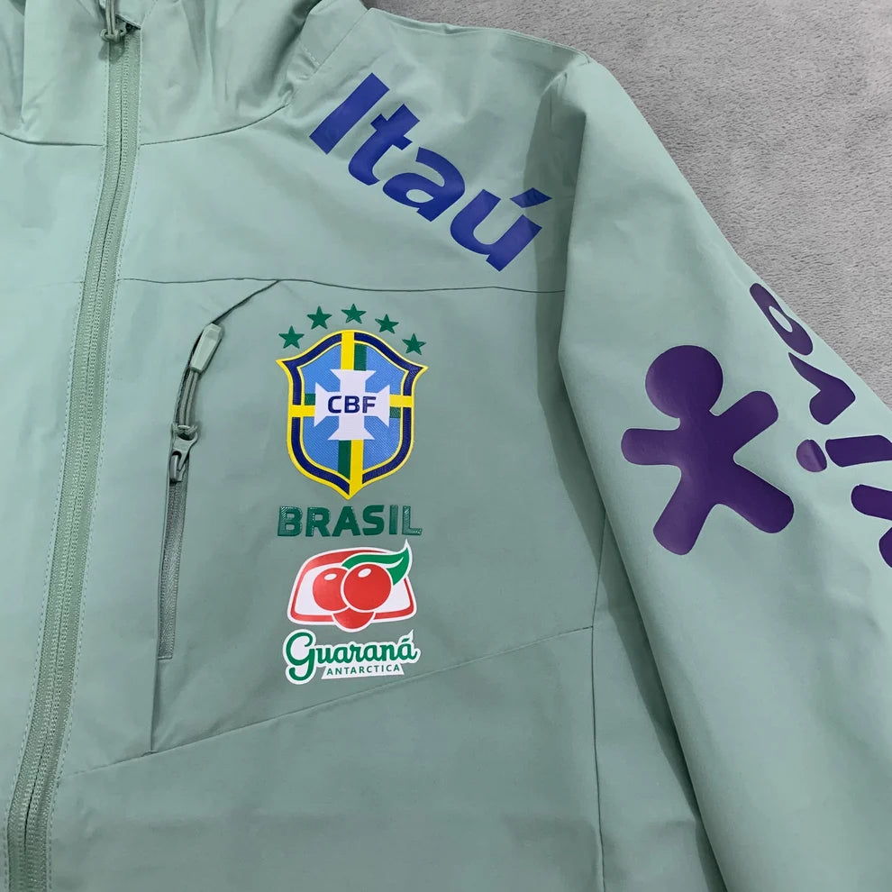 Brazil Nike Veste Windbreaker Vert