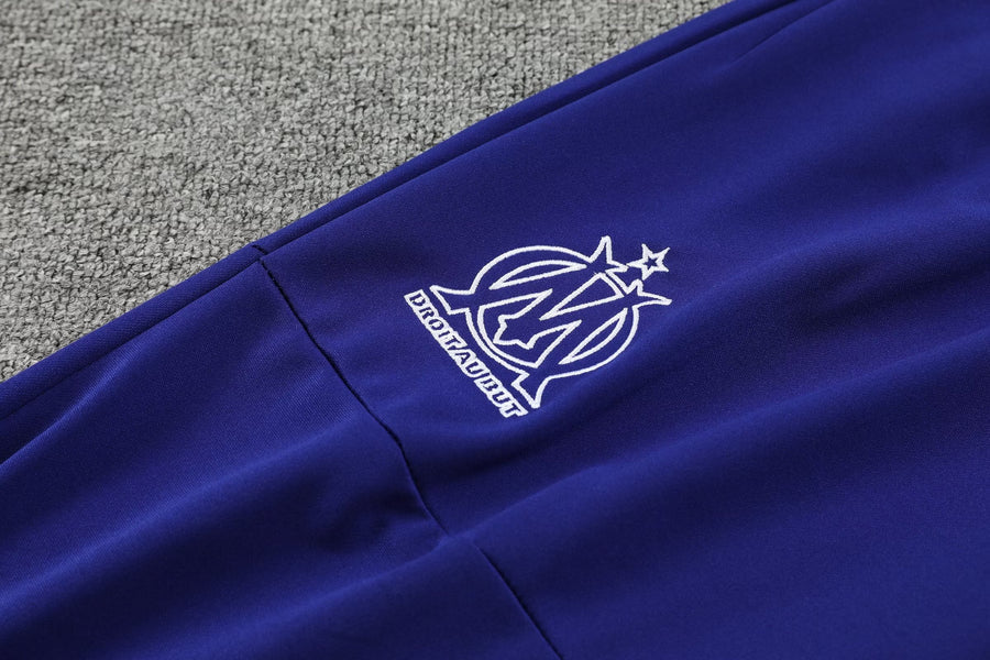 Survêtement Polo OM/Marseille blanc/bleu 2023/24