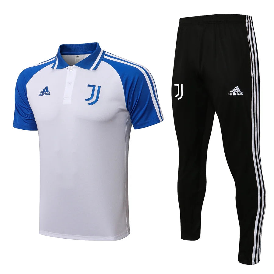 Survêtement Polo Juventus blanc/bleu 2023