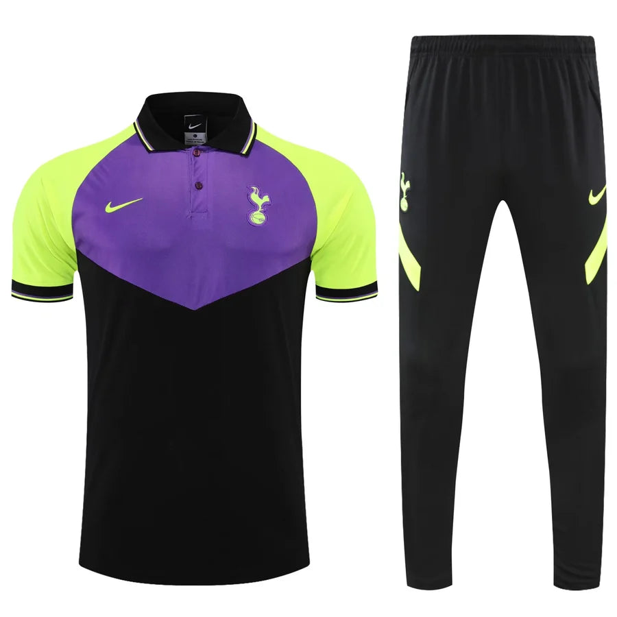 Survêtement Polo Tottenham violet/noir 2022