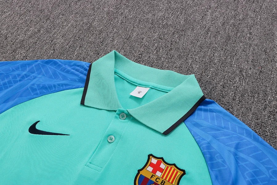 Survêtement FC Barcelone/Barcelona vert/bleu 2023