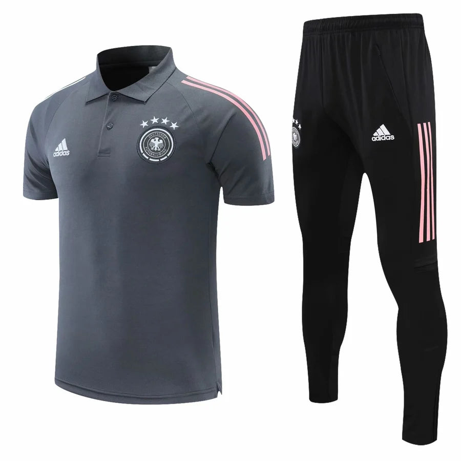 Survêtement Polo Allemagne/Germany gris/noir 2023
