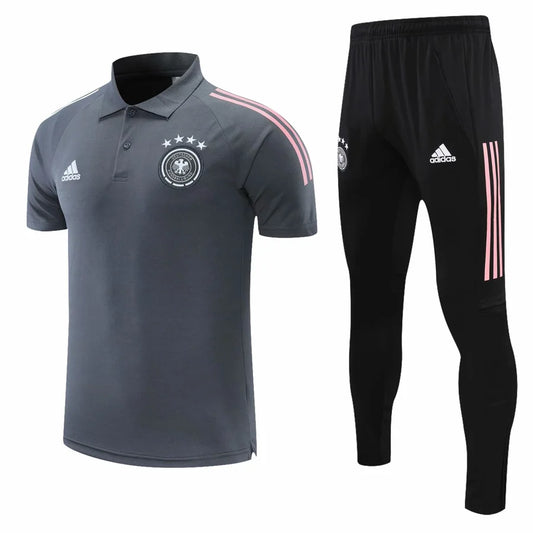 Survêtement Polo Allemagne/Germany gris/noir 2023