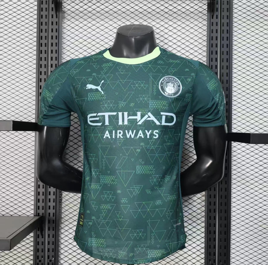 Maillot football Manchester City 4e fourth Player Version 2025/26