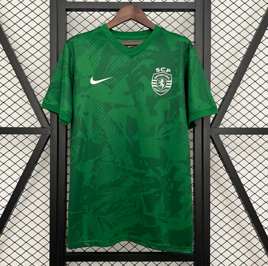 Maillot football Sporting Lisbon Lisbonne training 2025/26