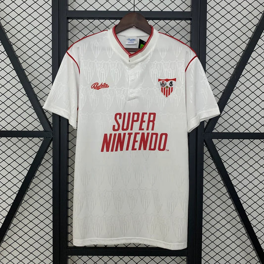 Maillot football Séville Sevilla extérieur 1991/92