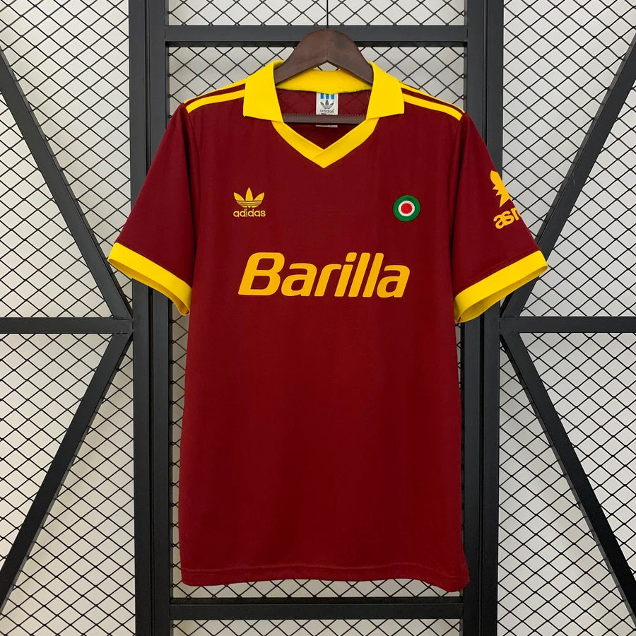 Maillot football AS Roma domicile 1991/92