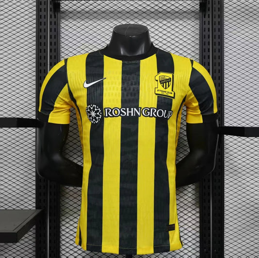Maillot football Al-Ittihad Jeddah domicile Player Version 2025/26