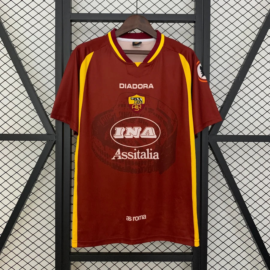 Maillot football AS Roma domicile 1997/98