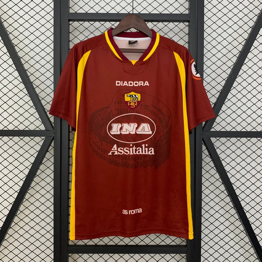 Maillot football AS Roma domicile 1997/98