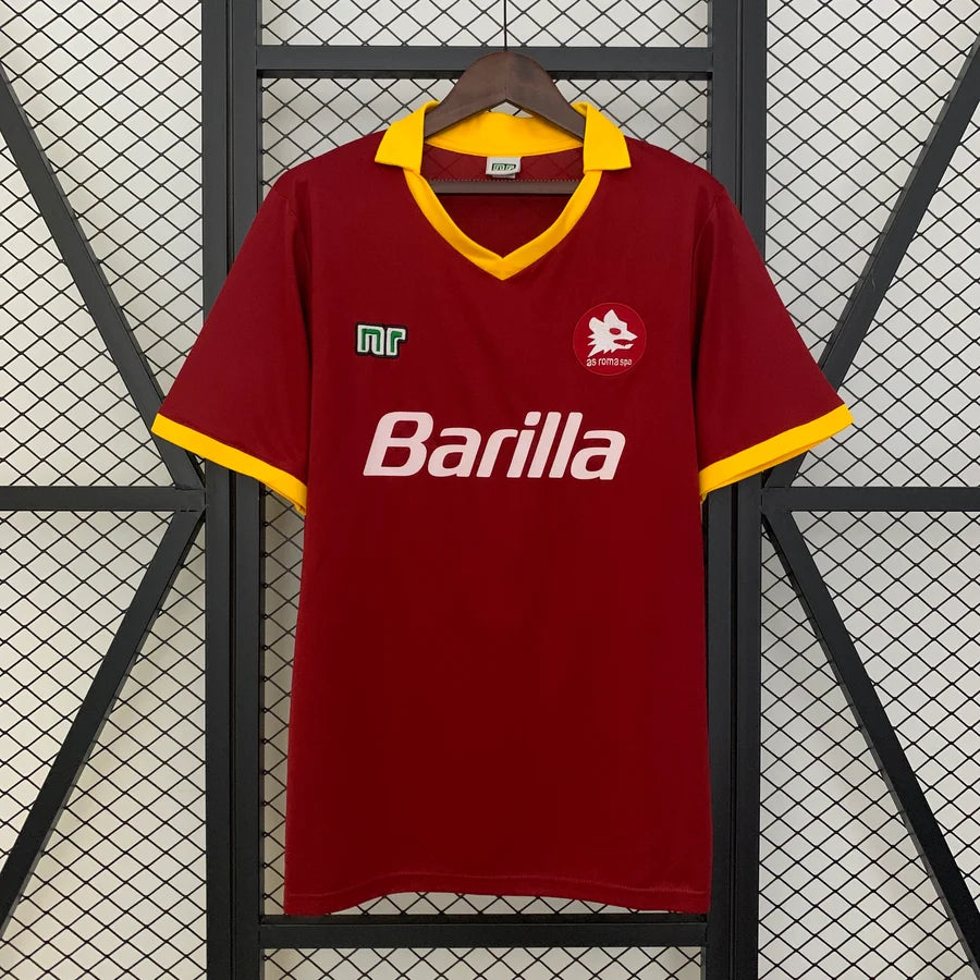 Maillot football AS Roma domicile 1989/90