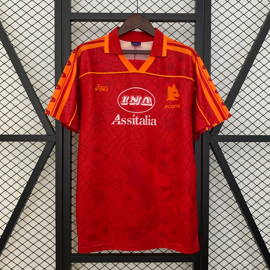 Maillot football AS Roma domicile 1995/96