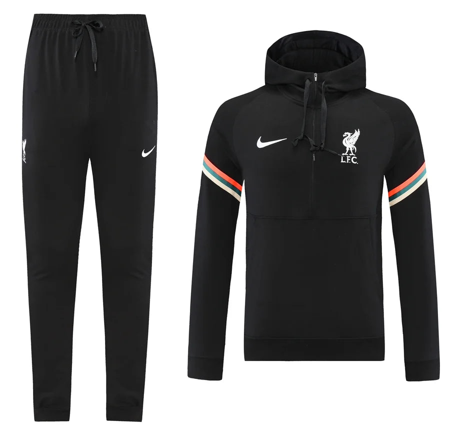 Survêtement Capuche Liverpool noir 2022/23