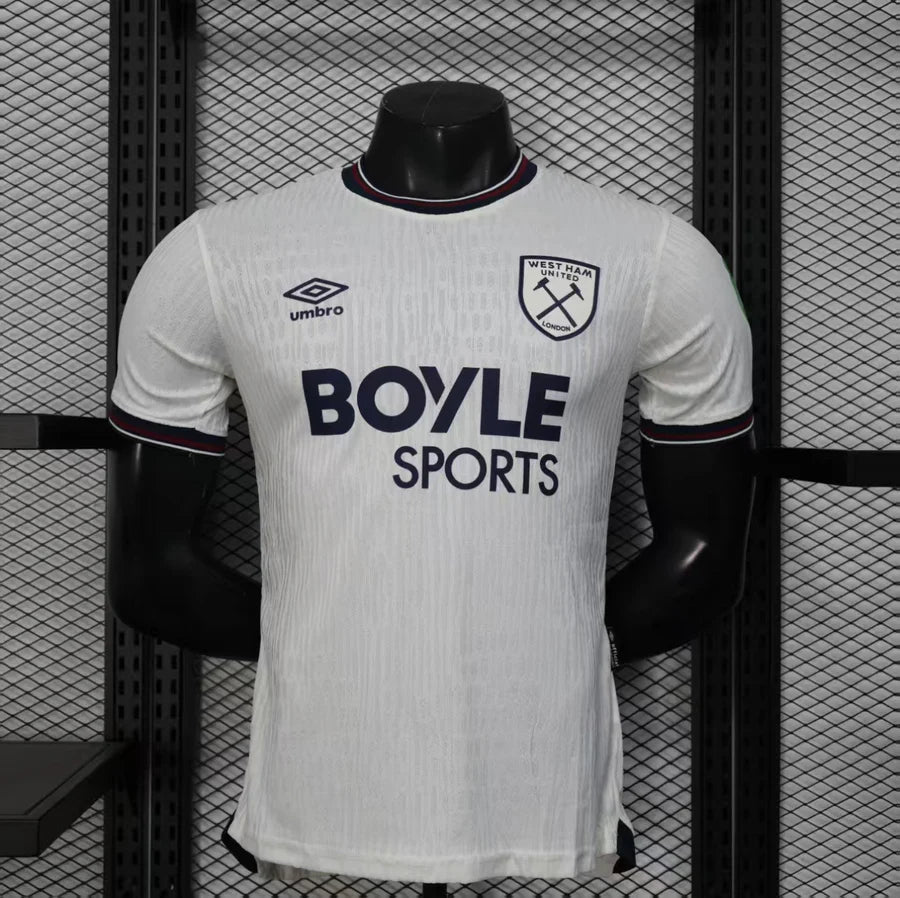 Maillot football West Ham 3e third Player Version 2025/26