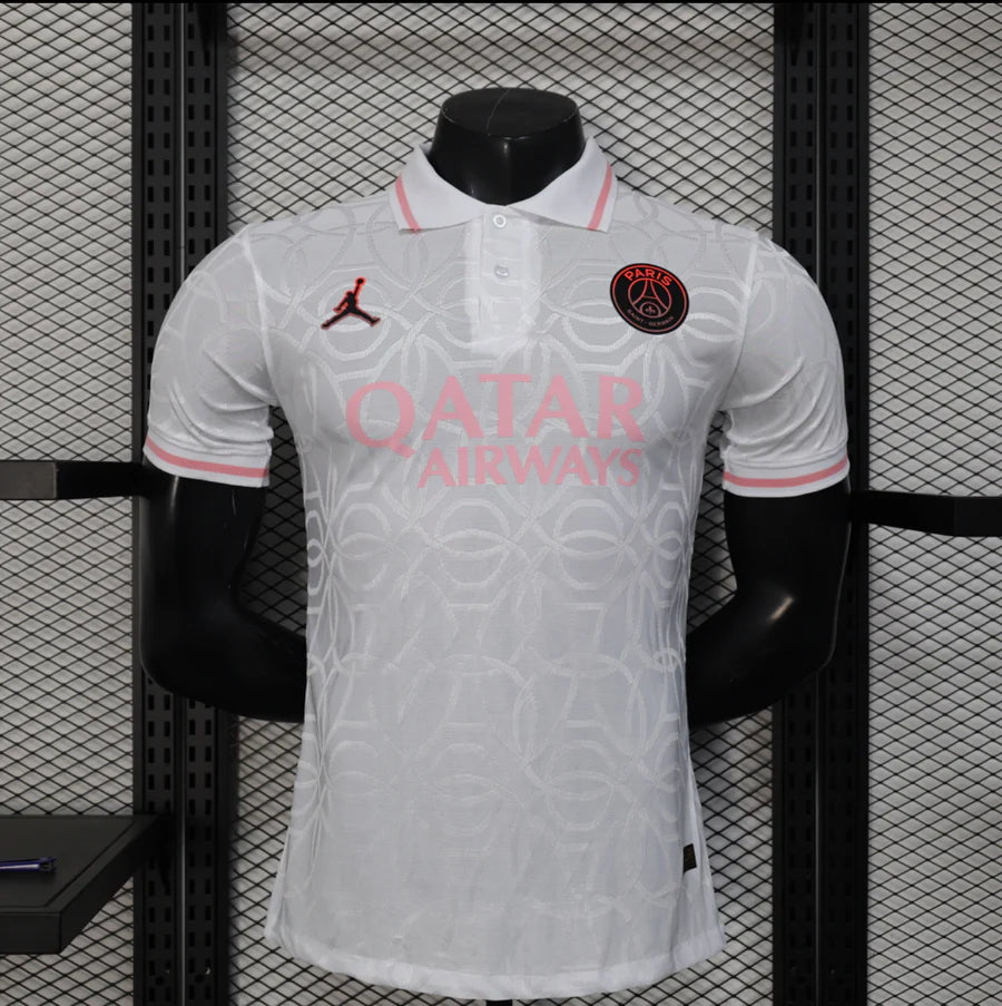 Maillot polo football PSG/Paris Special White * Player Version 2025/26