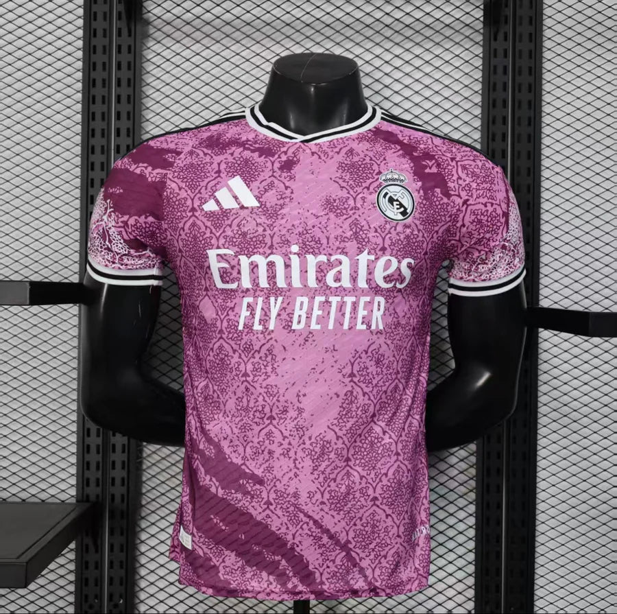 Maillot football Real Madrid Spécial Rose Pink Dragon Player Version 2025/26