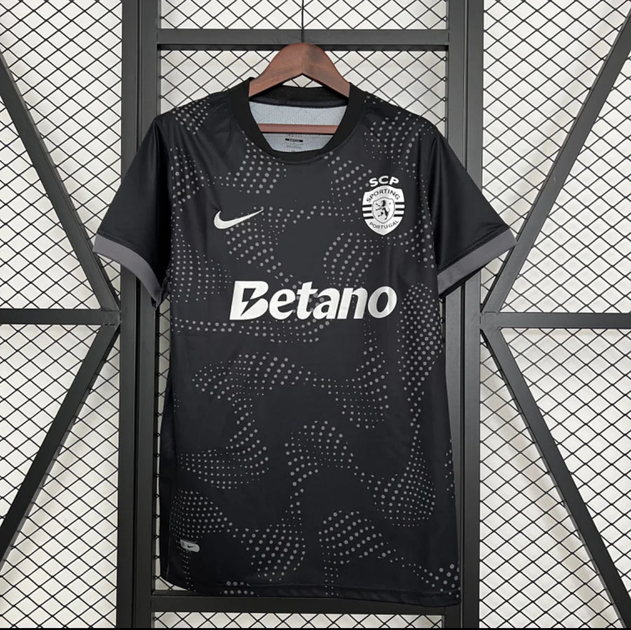 Maillot football Sporting Lisbon Lisbonne Black Édition 2025/26