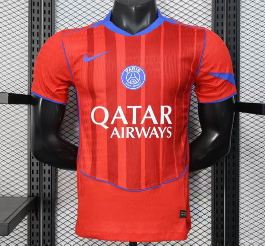 Maillot football PSG/Paris Third rouge Player Version 2025/26