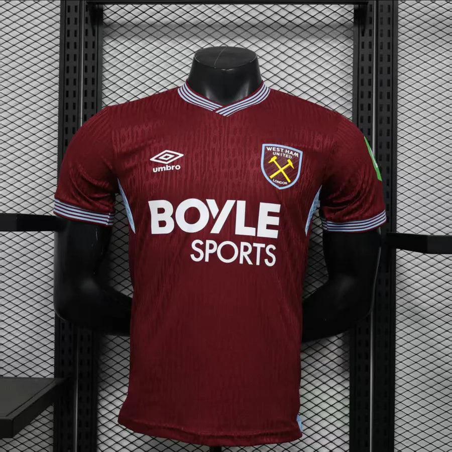 Maillot football West Ham domicile Player Version 2025/26