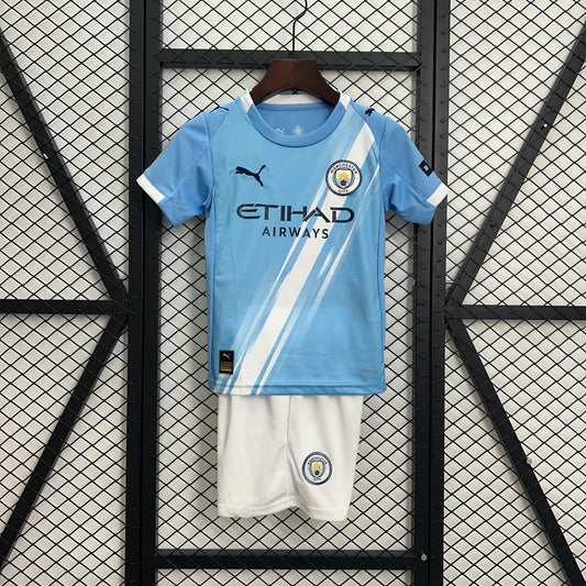 Kit ensemble football Manchester City domicile 2025/26