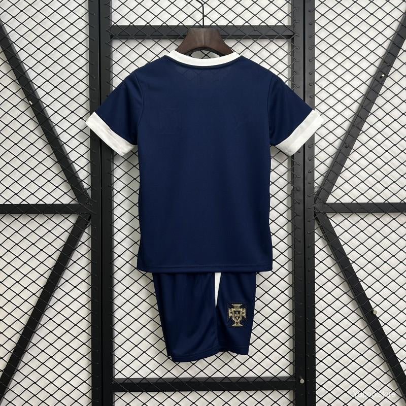 Kit ensemble football Portugal entraînement bleu adulte/enfant 2025/26
