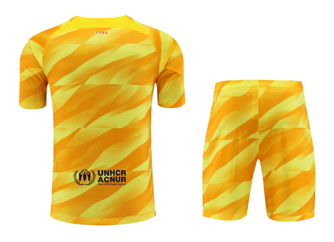Kit ensemble football FC Barcelone Gardien Paris