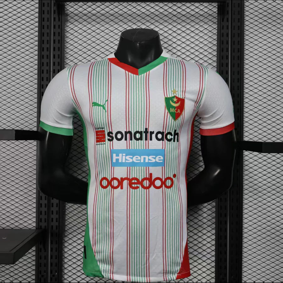 Maillot football MCA Mouloudia Club d'Alger Player Version 2025/26