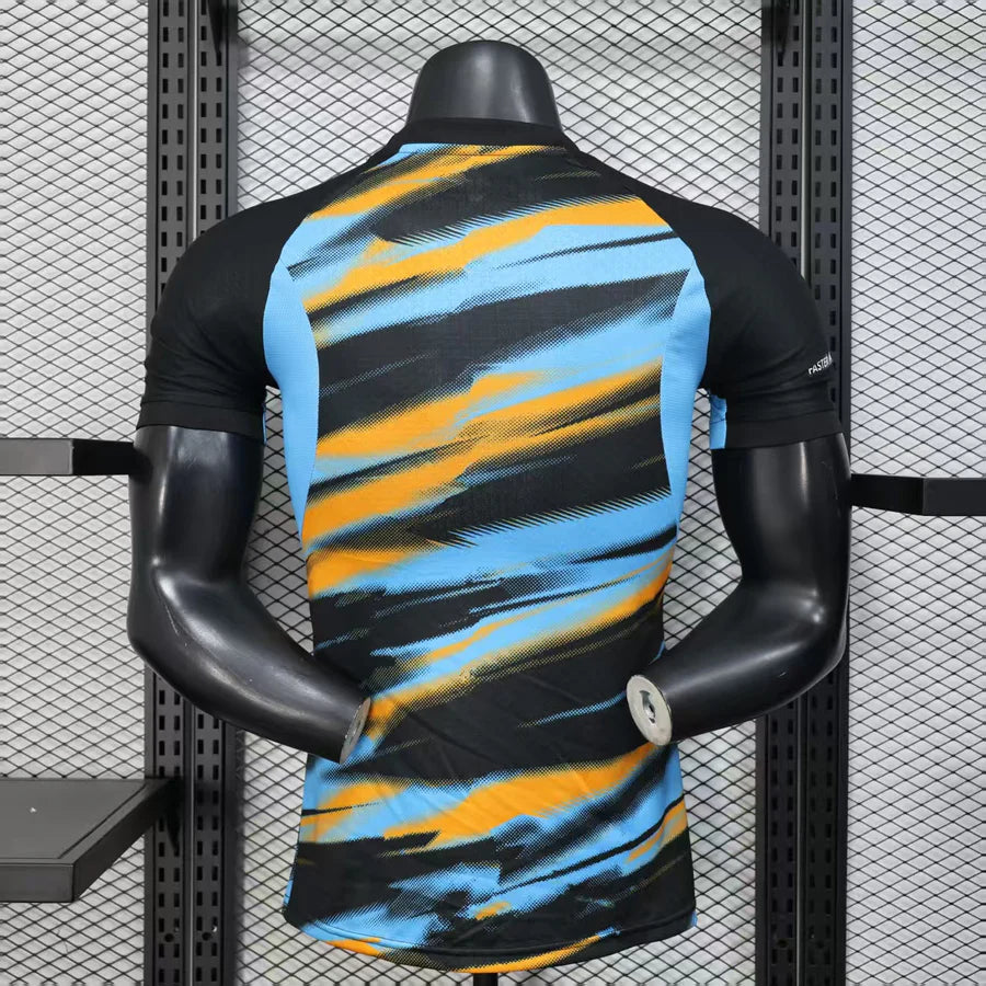 Maillot football OM/Marseille Faster Bleu Orange Player Version 2025/26