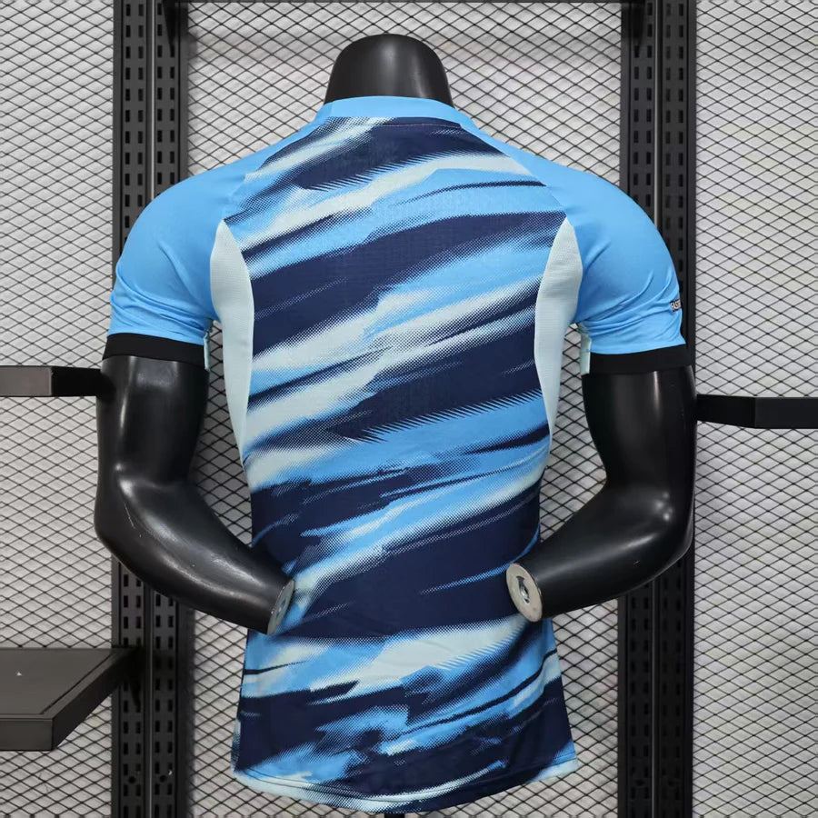 Maillot football OM/Marseille Faster Bleu Player Version 2025/26