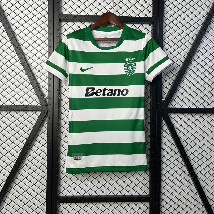Maillot football Sporting Lisbon Lisbonne domicile femme 2025/26