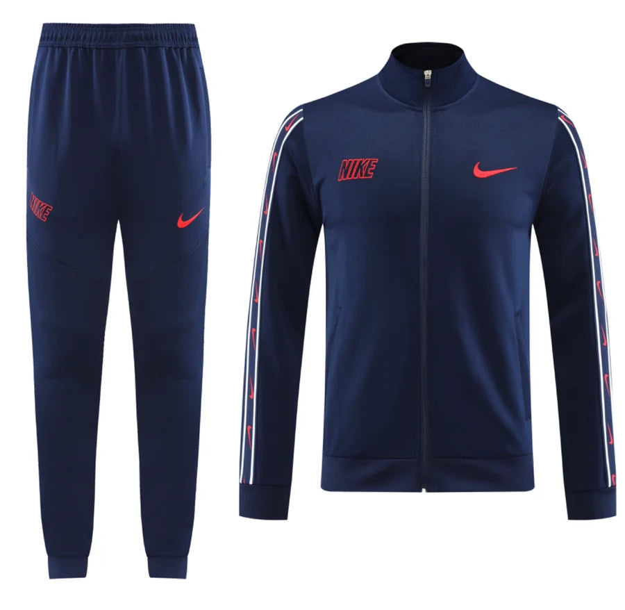 Survêtement jogging Nike Repeat logo bleu