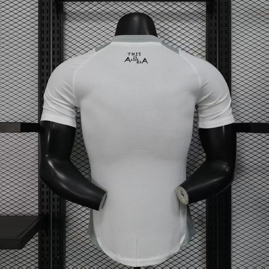 Maillot football Algérie / Algeria Blanc الجزائر Player Version 2025/26