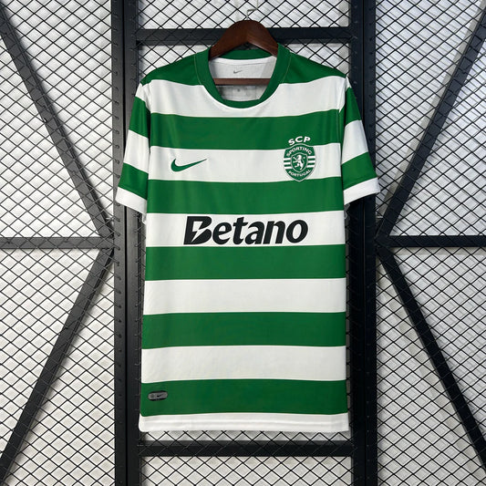 Maillot football Sporting Lisbon Lisbonne domicile 2025/26