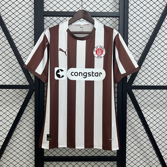 Maillot football St Pauli domicile 2025/26