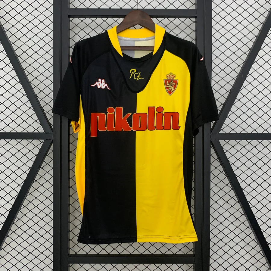 Maillot football Zaragoza extérieur 2001/02