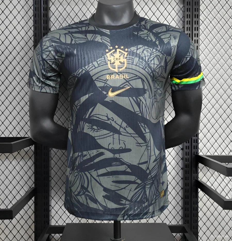Maillot Brésil Brazil Concept Black Player Version 2025/26