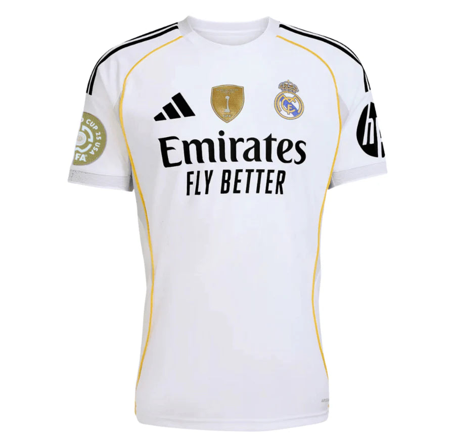Maillot football Real Madrid domicile 2025/26