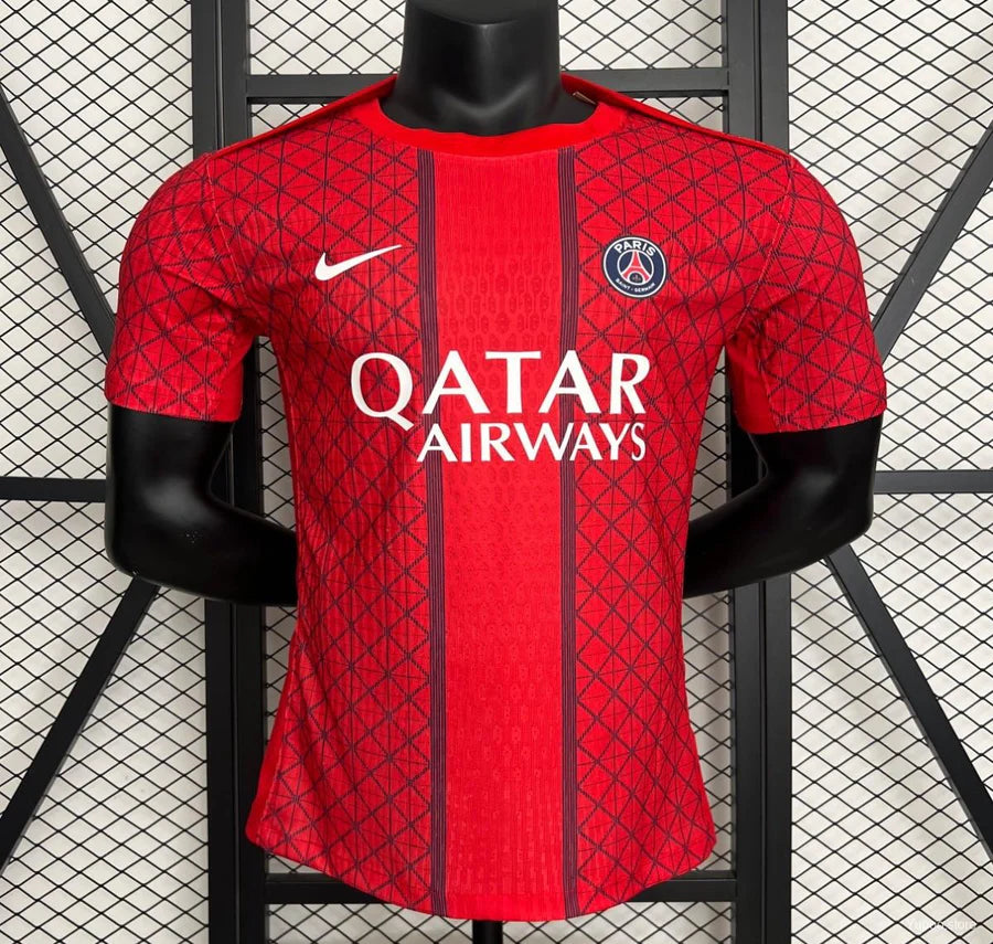 Maillot football PSG/Paris rouge Player Version 2025/26