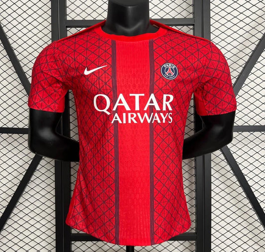 Maillot football PSG/Paris rouge Player Version 2025/26