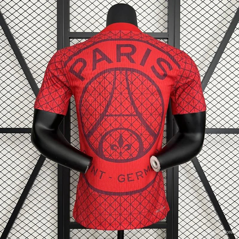 Maillot football PSG/Paris rouge Player Version 2025/26