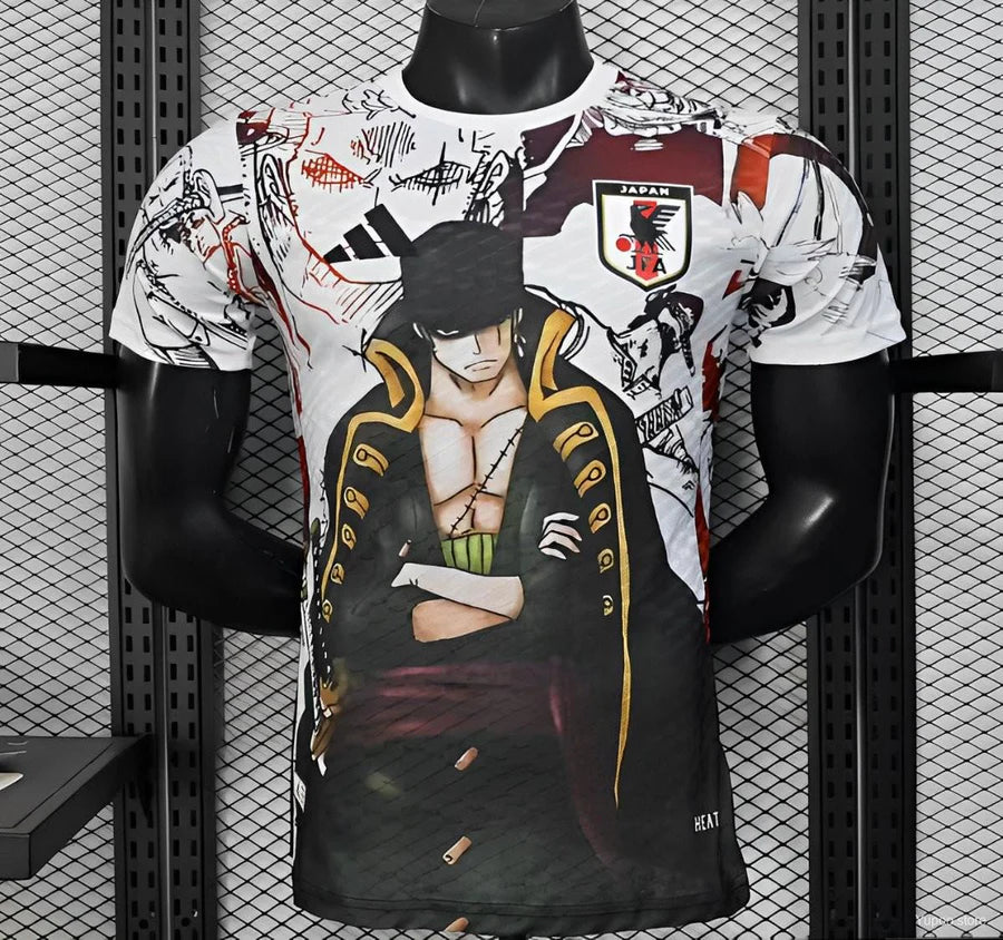 Maillot football Japon/Japan One piece Roronoa Zoro Manga Comics * Player Version * 2025/26