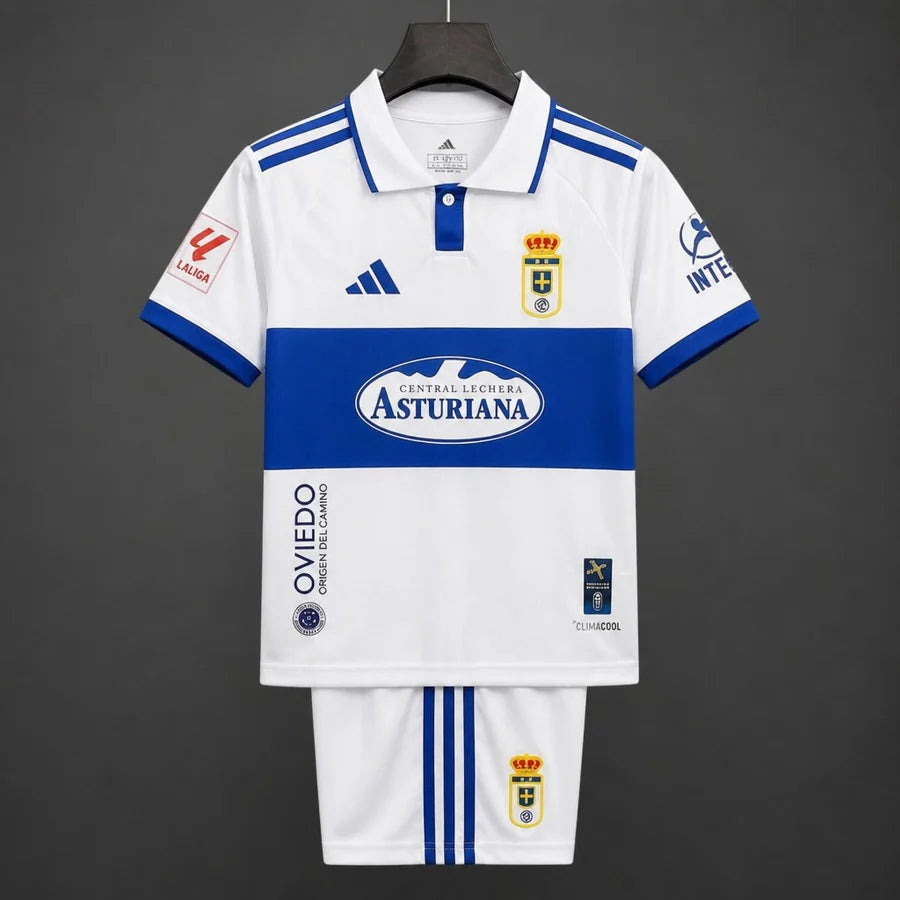 Kit ensemble football Real Oviedo domicile 2026/27