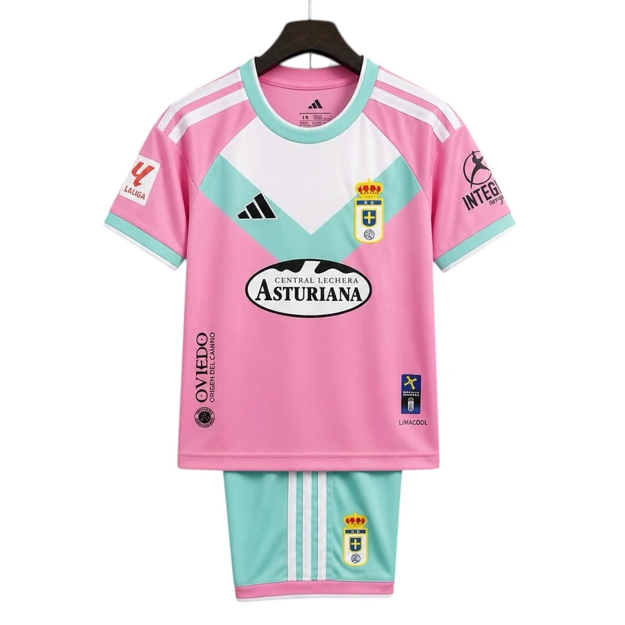 Kit ensemble football Real Oviedo 3e third 2026/27