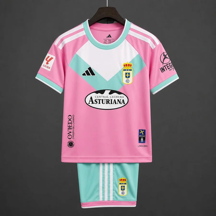 Kit ensemble football Real Oviedo 3e third 2026/27