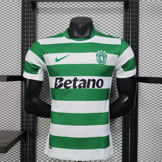 Maillot football Sporting Lisbon Lisbonne domicile * Player Version * 2025/26