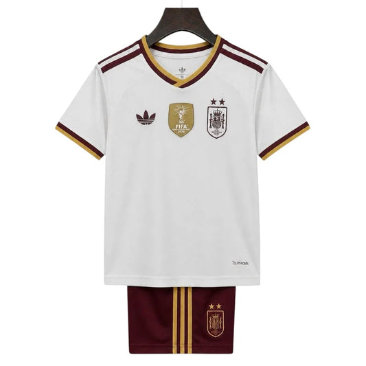 Kit ensemble football Espagne extérieur 2 étoiles ⭐️⭐️ Champion du monde 2026